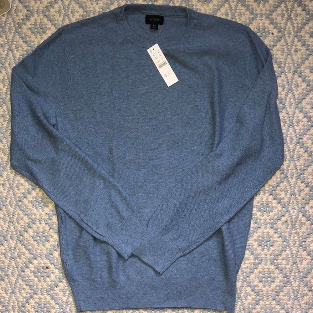 NWT JCREW MENS CREWNECK SWEATER - XS